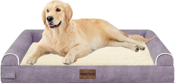 Large Dog Bed Orthopedic Washable: Beds Bolster XL Bed Medium Large Dogs Egg - Image 8