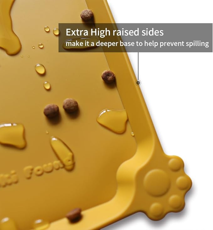 Hoki Found L Silicone Non Slip Pet Feeding Mats - Image 2