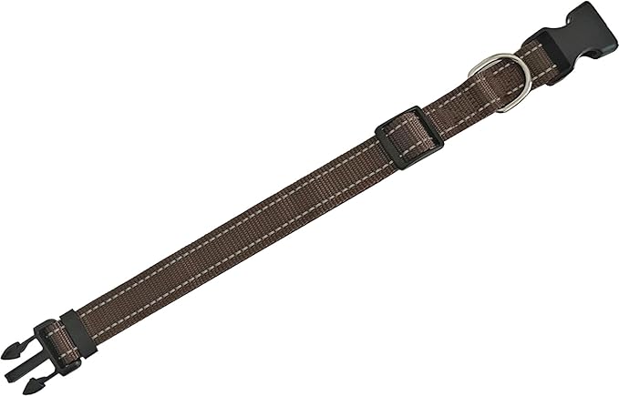 Adjustable Nylon Dog Collar, Reflective Collar 1 Inch 3/4 Inch 5/8 Inch Wide - Image 3