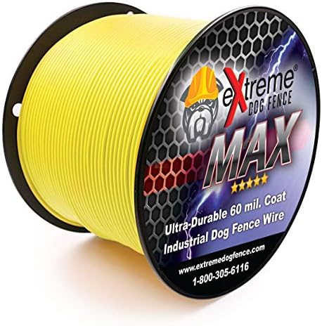 14 Gauge Dog Fence Wire, 2000 ft, 60-Mil Ultra-Thick, Underground Boundary