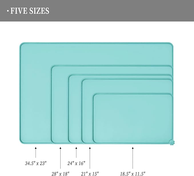 Waterproof Pet Feeding Mat - Image 2