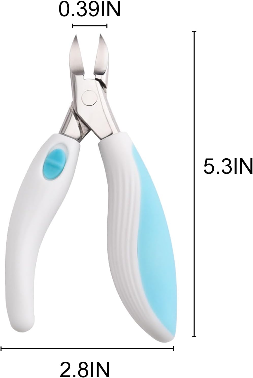 Rabbit Teeth Cutter,Premium Stainless Steel Bunny Tooth Nipper Teeth,5.3inch Tooth Cutter Scissor Sharp and Fast, Safe for Rabbits,for Guinea Pig Chinchilla Bunny Other Small Animals.(Blue)