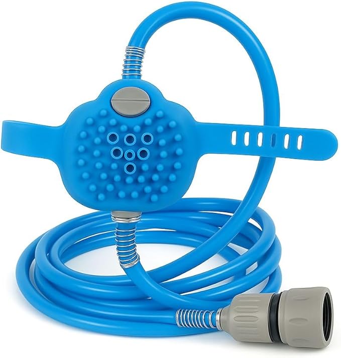 Dog Shower & Grooming Glove – 2-in-1 Pet Bathing Tool by Unknown