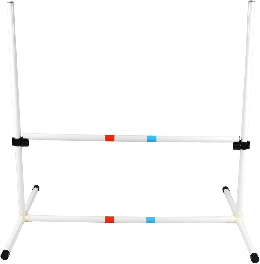 Midlee Dog Agility Beginner Set- Hoop Jump, Weave Poles, and Bar Jump