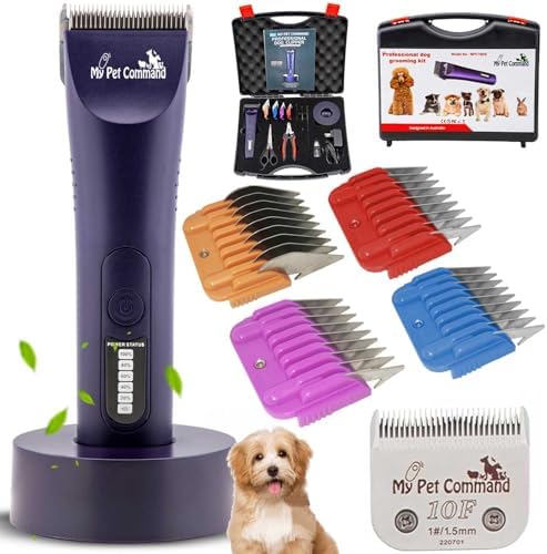My Pet Command Professional Light Weight Cordless Dog Grooming Clipper