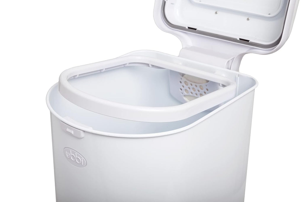 Ubbi Pet Waste Pail, White
