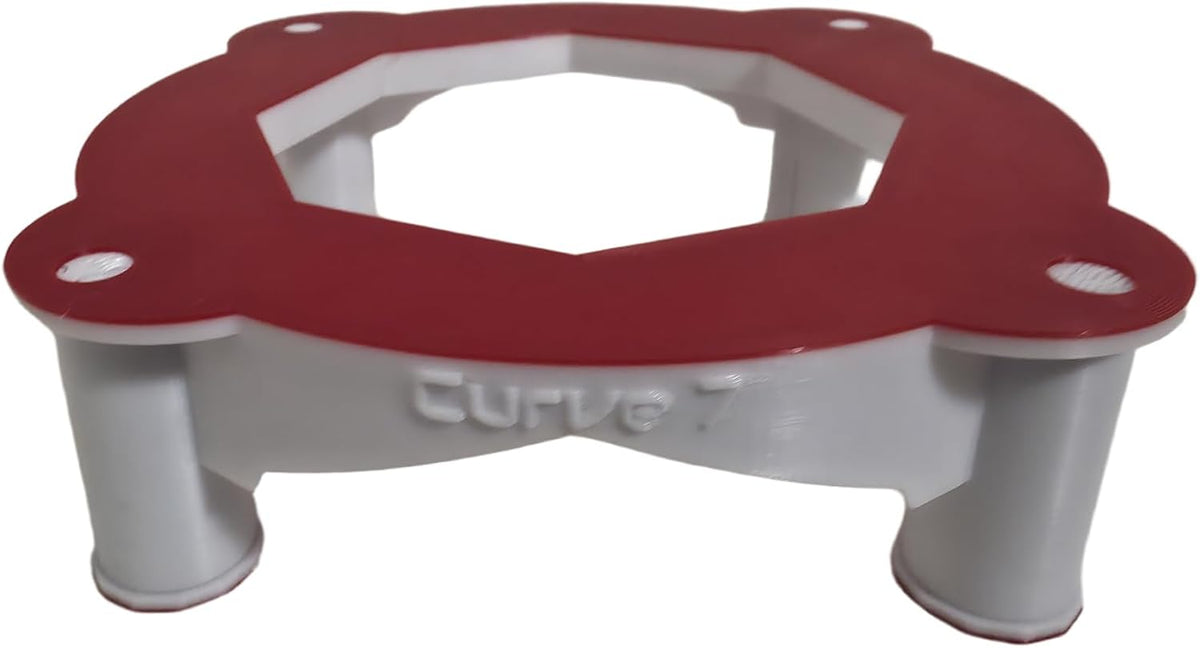 Adjustable Stand for Bubble Magus Protein Skimmers, Height 3-6cm 4-8cm 5-10cm, Custom Color Available (Curve 5/A, 4 to 8cm)