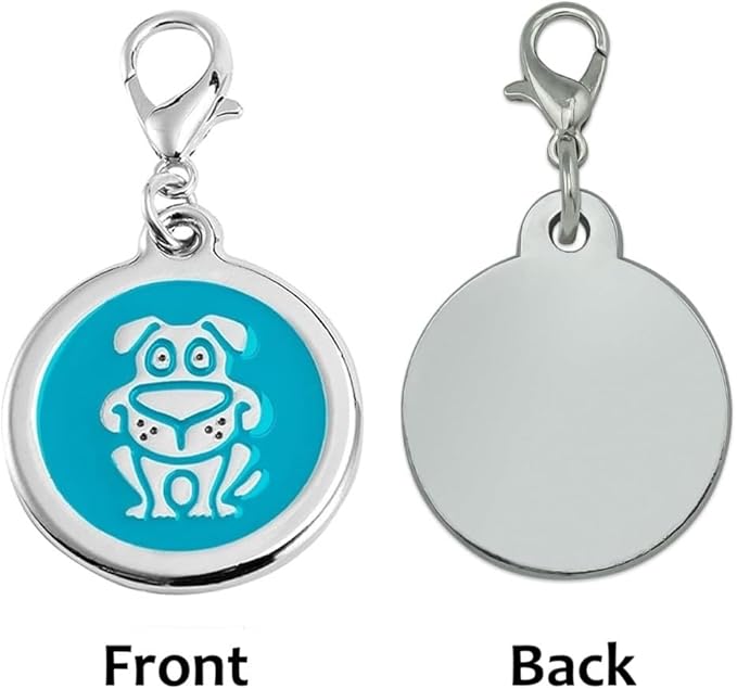 Personalized Funky Dog Design Pet ID Tags - Image 6