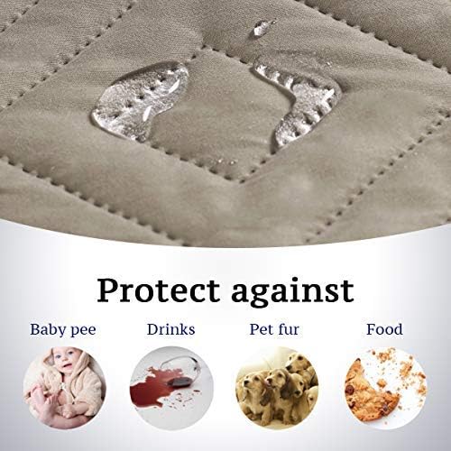 H.VERSAILTEX Reversible Loveseat Cover Furniture Protector Anti-Slip Water - Image 4