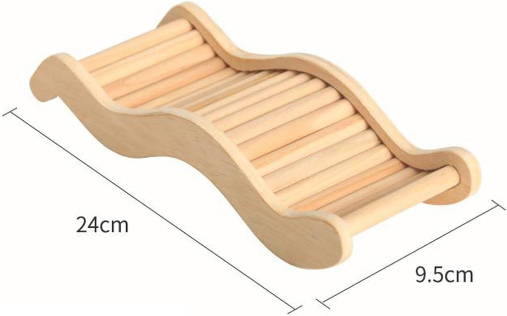 Hamster Play Wooden Platform & Hamster Climbing Ladder for Hamster Squirrel Chinchilla