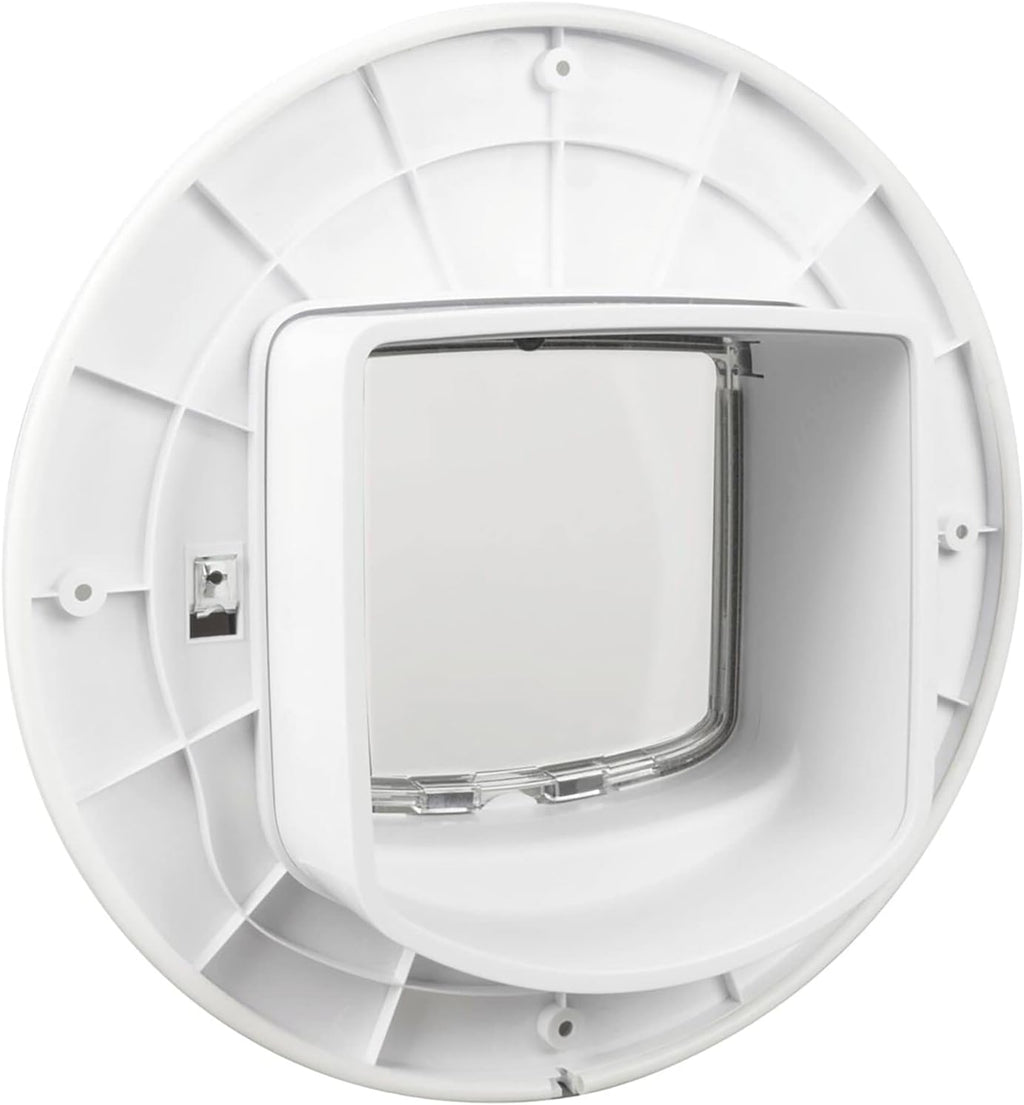 PetSafe Installation Adapter, Mounting Adapter for Installation of PetSafe Microchip Cat Flap and Manual Cat Flap, for Glass, Walls and Metal Doors, White (Pack of 2)