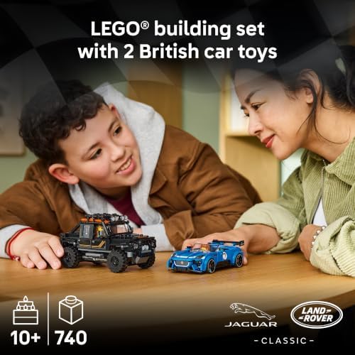 LEGO Speed Champions Jaguar Project 7 & Land Rover Defender 77264