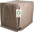 Molly Mutt Tan Dog Crate Cover, Non-Toxic & 100% Cotton, 36"x24"x27"
