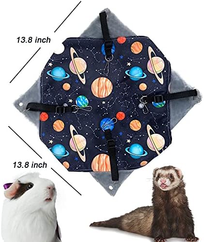3IN1 Corner Hammock Bed and Double Hammock for Guinea Pig Ferret Rats