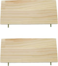 Litewoo Parrot Bird Wood Perch Platform Large Stand Shelf by Litewoo