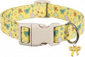 Dog Collars for Medium Dogs, Adjustable Medium Collar for Girl Female Dogs by Britwicfr