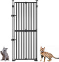 unipaws 75" High Extra Tall Cat Safety Gate for Narrow Space, No Drilling