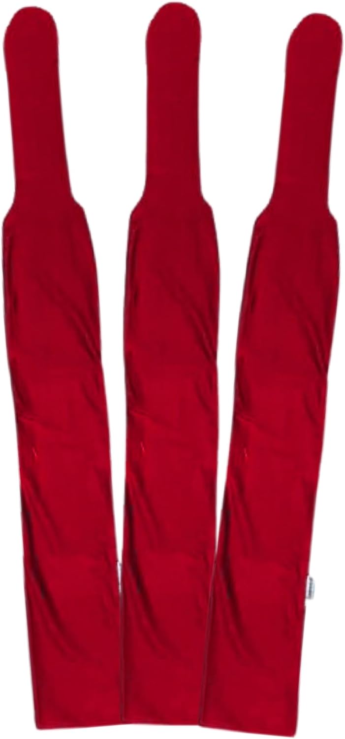 RESISTANCE Spandex Horse Tail Bag Only for Horses - 23"x10" Ties, Nylon Material - to Keep The Horse Tail Clean and Protected - Burgundy (Pack of 1)