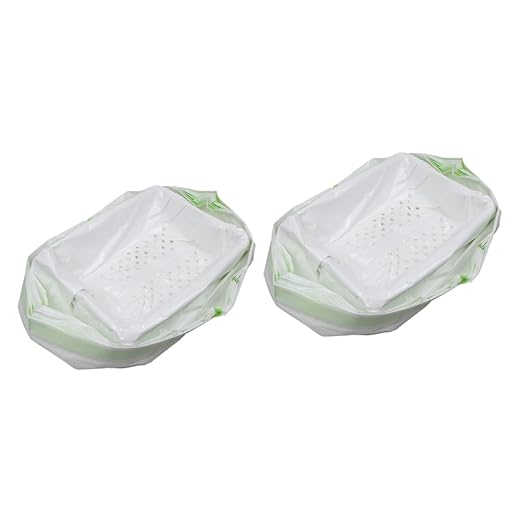 HANABASS 2sets Pet Cat Litter Filter Bag Bags Large Hole Automatic Closing by HANABASS