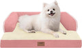 Small Dog Bed Orthopedic Washable Cat Bed Memory Foam Small Couch Sofa Indoor by Mekiy