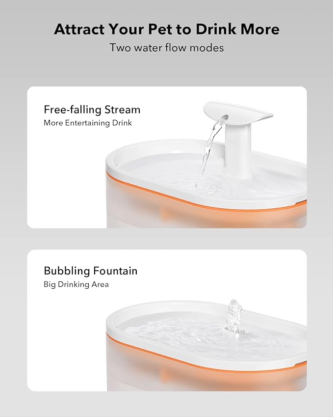PETLIBRO 2.1L Automatic Cat Water Fountain, Ultra-Quiet Indoor Pet Water - Image 3