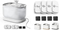 PETLIBRO Cat Water Fountain + PETLIBRO Genuine 4 Packs Filters, Cat Fountain by PETLIBRO