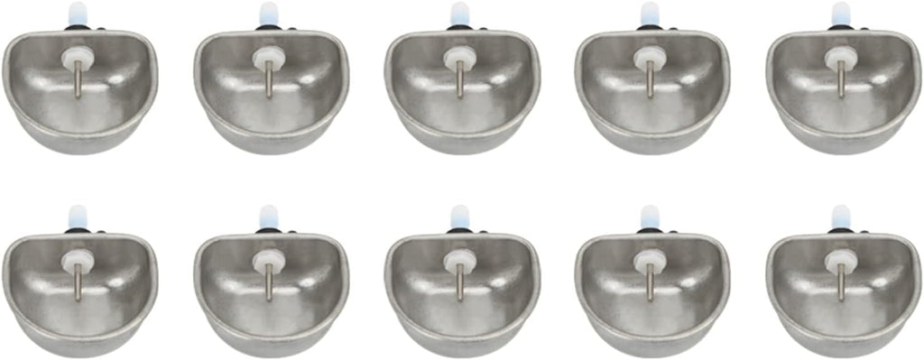 Rabbit Drinking Water Bowl, 10PCS Nipple Drinker Feeder Pet Cage