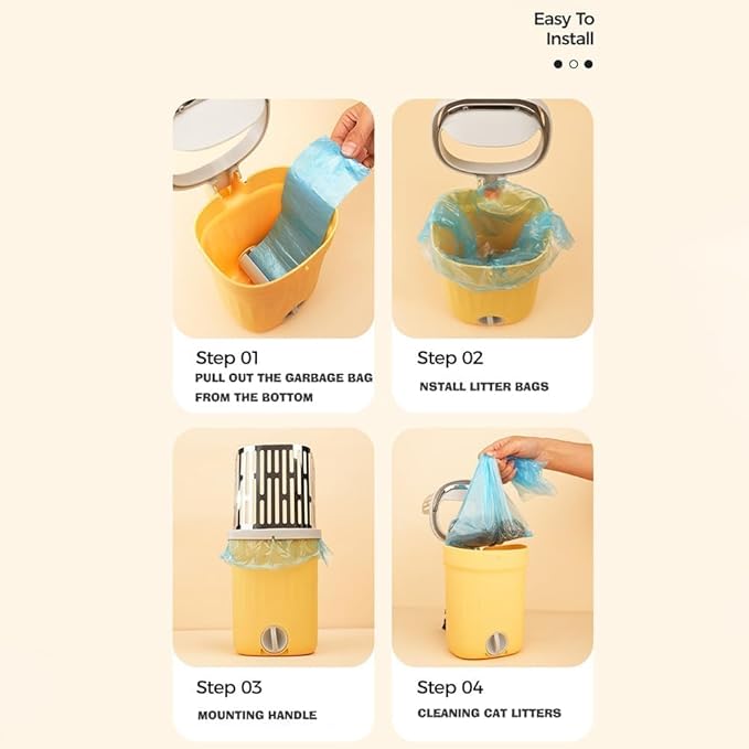 Cat Litter Scoop, Large Capacity Mess-Free Cat Litter Scooper - Image 7
