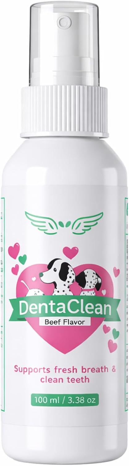 Dentaclean for Dogs, Natural Source of Minerals that Helps Minimize Tartar Buildup, Freshens Breath, for a Healthy Balance of Oral, Supports Oralhygiene, Gums & Oral Health for Dogs, 100ml