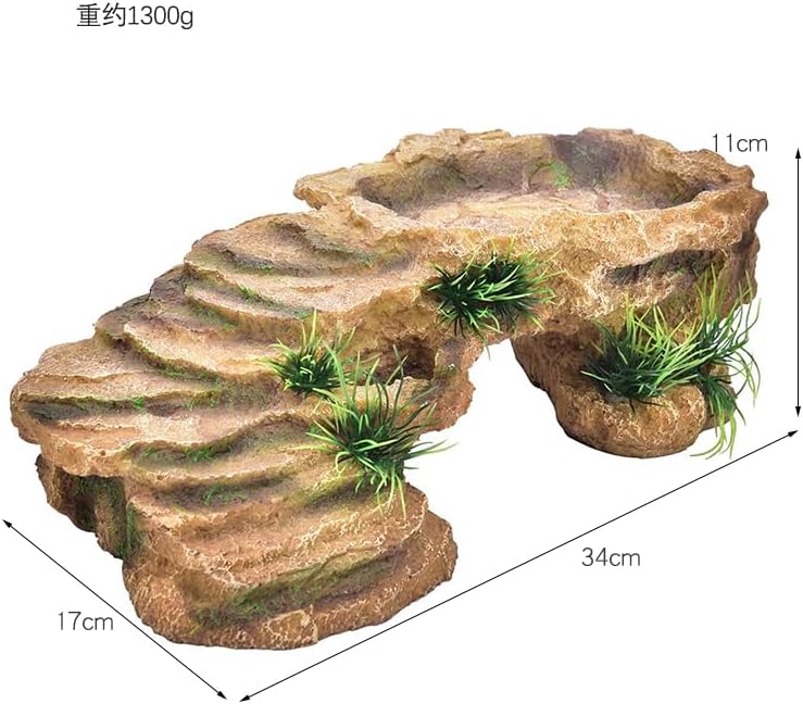 Turtle Basking Platform – Floating Turtle Tank Decoration for Aquariums & Terrariums – Perfect for Reptile, Lizard, and Turtle Habitat Hideout