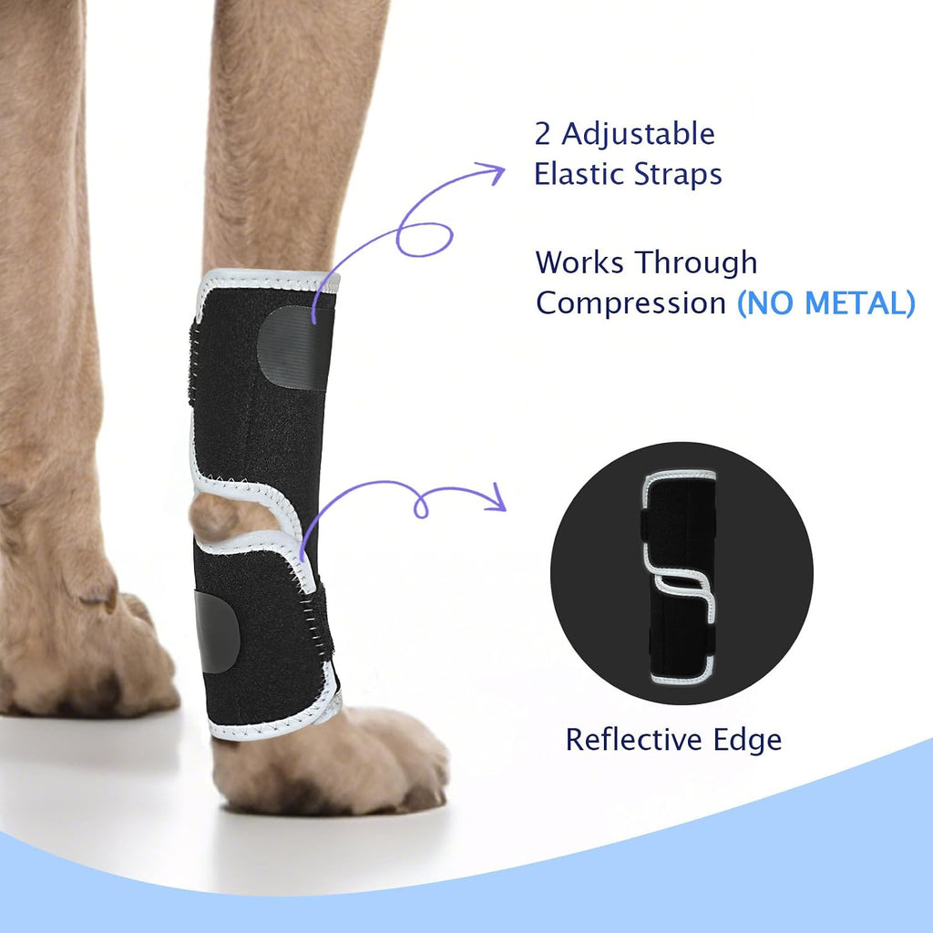 Dog Wound Care Front Legs Hock Wrap Compression Providing Stability M
