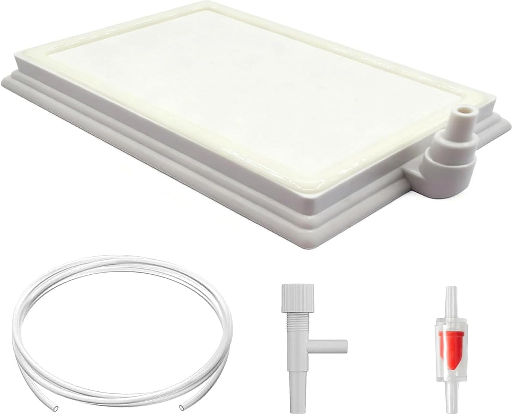 Large Rectangular Nano Air Stone Block, 1 Pack 3.7x5.5in Aquarium Diffuser