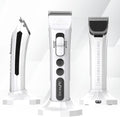 Kenchii Flash Cordless Dog Grooming Clipper, 4-in-1 Blade, White