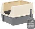 Amazon Basics Large Cat Litter Box by AmazonBasics