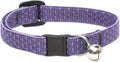 LupinePet Eco 1/2" Lilac Cat Safety Collar by LupinePet