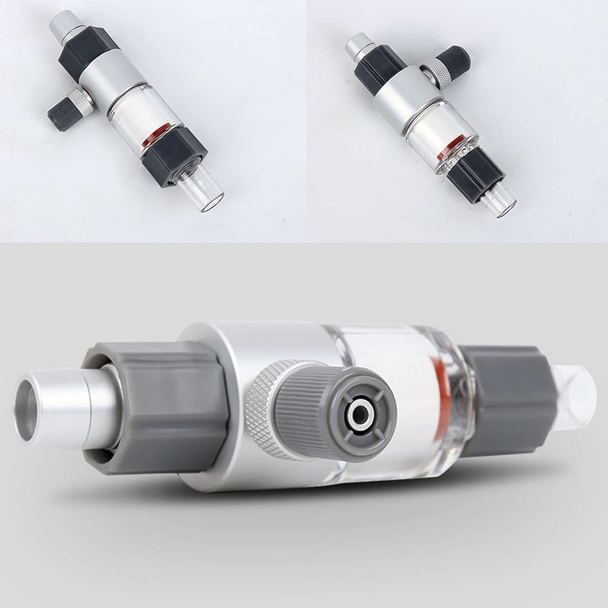 CO2 Diffuser,Carbon Dioxide Atomiser Bubble Counter Aquarium Inline CO2 Atomizer for Planted Aquarium,Aquarium Diffuser(16/22 mm)