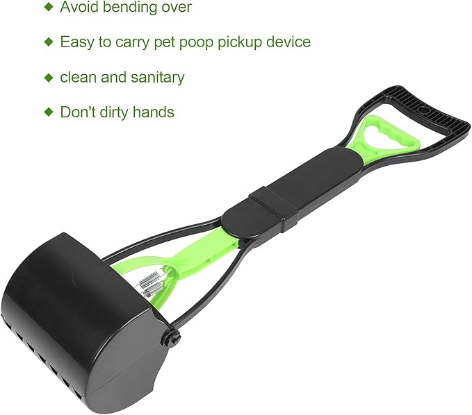 Pet Pooper Scooper, Long Handle Folding Poop Scoop, Stable Jaw Scoop Easy - Image 7