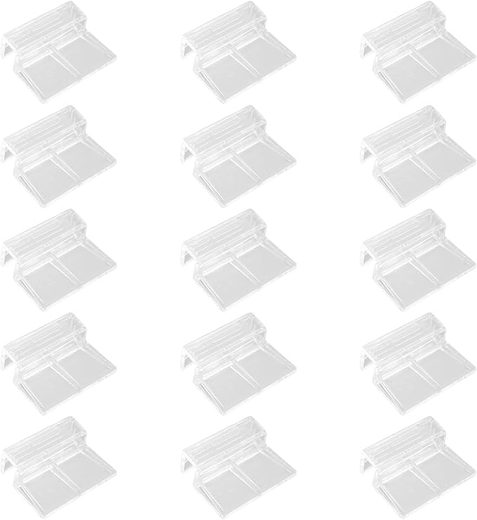 15 Pcs Rimless Aquarium Lid Clips by Unknown