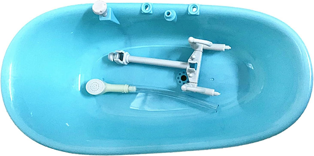 Intelligent Spray Water Bird Bath Bowl Parrots Bathtub Bath Shower Cage Accessory for Birds Parrot Cockatiel Lovebirds Blue