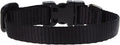 LupinePet Basics 1/2" Black 6-9" Adjustable Collar by LupinePet