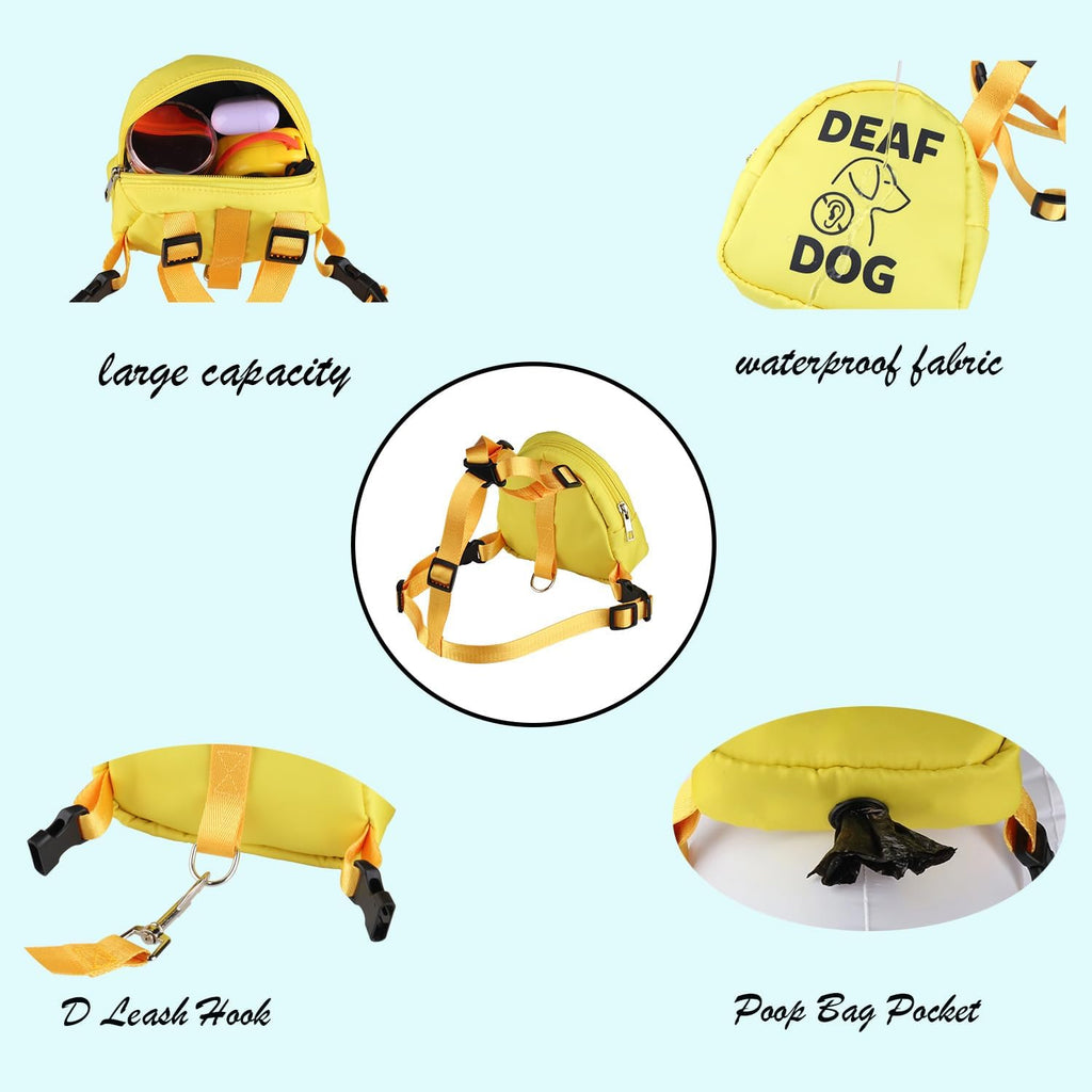 Nervous Dog Backpack Friendly But Nervous Pet Travel Bag for Dogs Social Distancing Gift (Friendly But Nervous)