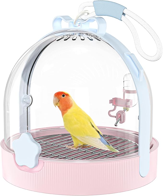 Birdcages, Small Bird Travel Cage Carrier, Bird Carry Transport Bag，Small by Unknown