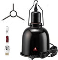 5.5" Ceramic Socket (E26/G9) Deep-Dome Reptile Heat & UV Basking Lamp Kit