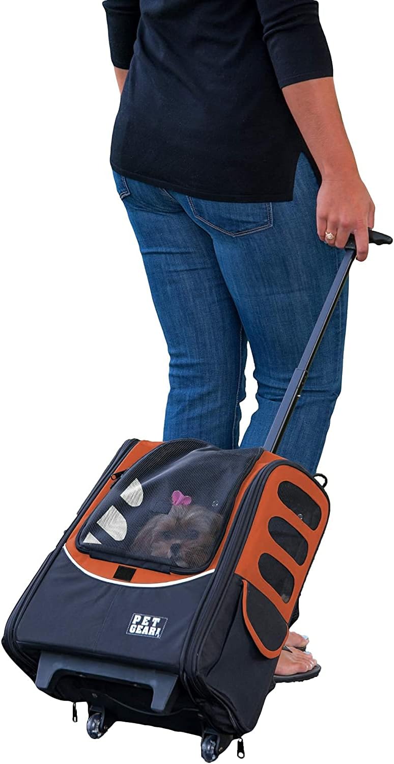 Pet Gear I-GO2 Roller Backpack, Medium Escort, NEW Copper
