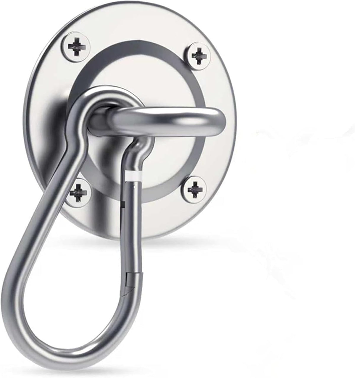 2 Pack Secure Dog Leash Parking Indoor Outdoor, Heavy Duty Stainless Steel Wall-Mounted Holder Tie Out Use, Perfect for Small, Medium & Large Dogs in Yards, Picnics & Camping HTNLNF