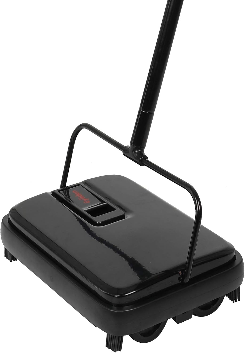 Eyliden Carpet Sweeper, Mini Size, Manual Sweeping, Black