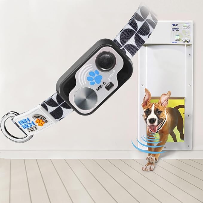 MS-5 Designer Series, Premium Performance Automatic Pet Door Collar by High - Image 3