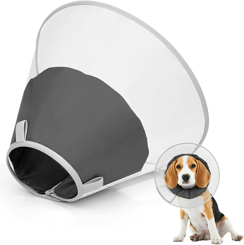 Dog Cone Collar to Stop Licking with Soft Liner Recovery Collar Alternative