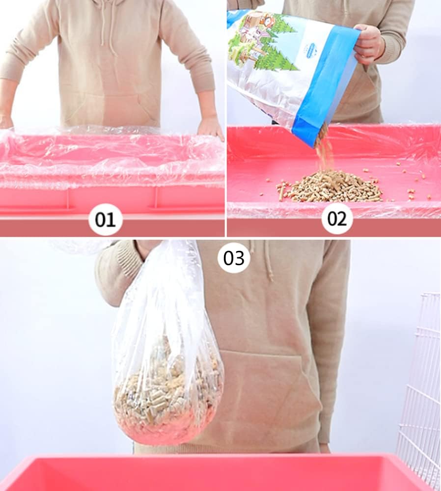 30 Pcs Disposable Rabbit Guinea Pig Cage Liners