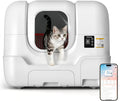 LitterGo Automatic Cat Litter Box, Extra‑Large 68L Smart Self‑Cleaning with Auto Sand Refilling, Auto Packing & Sealing, APP Control for Multi‑Cats